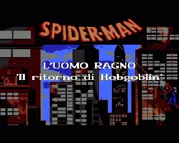 Spiderman - Il ritorno di Hobgoblin-Amiga